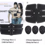 Kit Electroestimulador Muscular 3 En 1