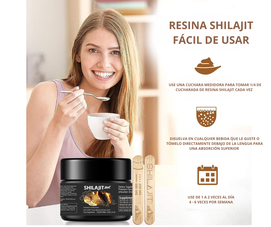 Shilajit - La Fuente Natural de Energía y Vitalidad