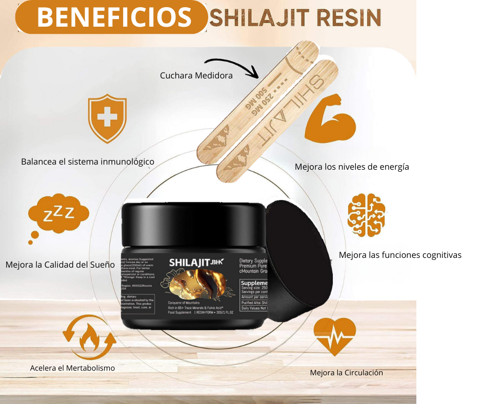 Shilajit - La Fuente Natural de Energía y Vitalidad