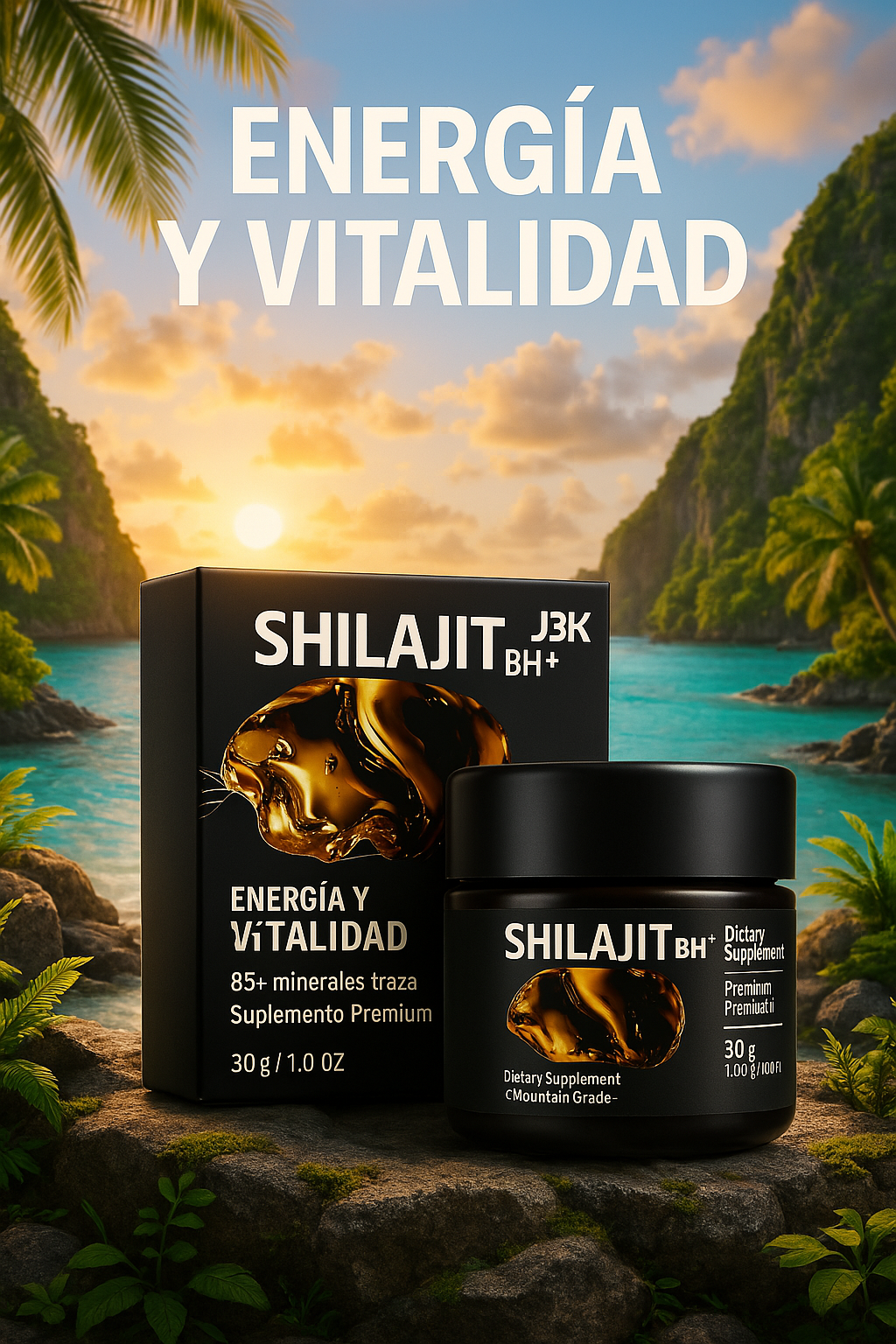 Shilajit - La Fuente Natural de Energía y Vitalidad