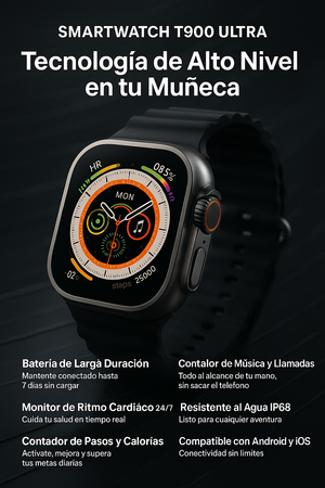 RELOJ INTELIGENTE SMARTWATCH SERIE 9 ULTRA ⌚️